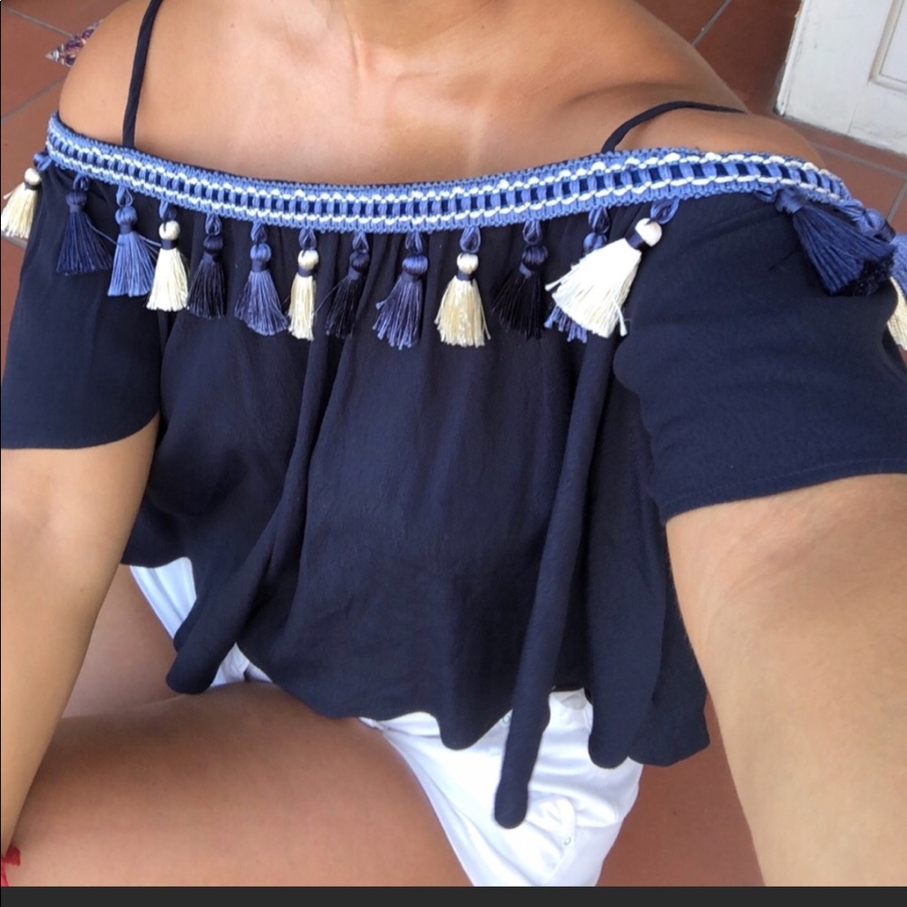 TULAROSA OFF THE SHOULDER TOP